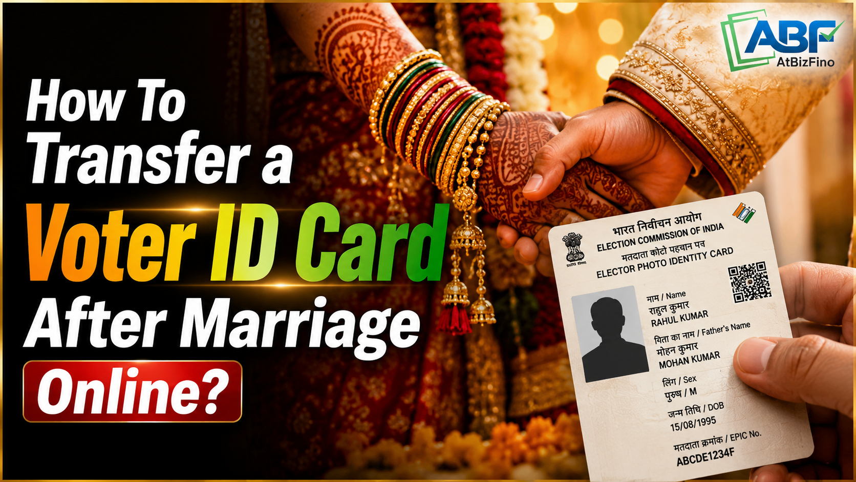 Voter ID card